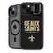 NFL New Orleans Saints Team Motto iPhone 15 Kickstand Case